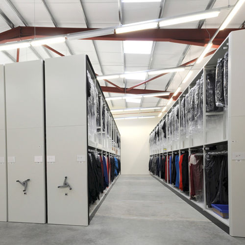 貯蔵用可動陳列棚 - COMPACTUS® MANUEL - Bruynzeel Storage Systems - 業務用 / アーカイブ用 / 電動式