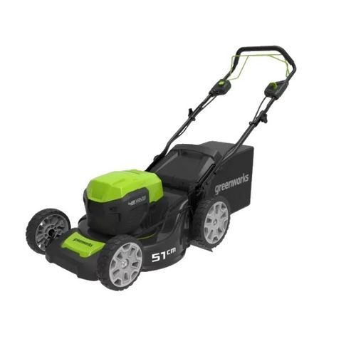 手押し型芝刈り機 - GD48LM51SP - GREENWORKS - バッテリー駆動 / 自走式