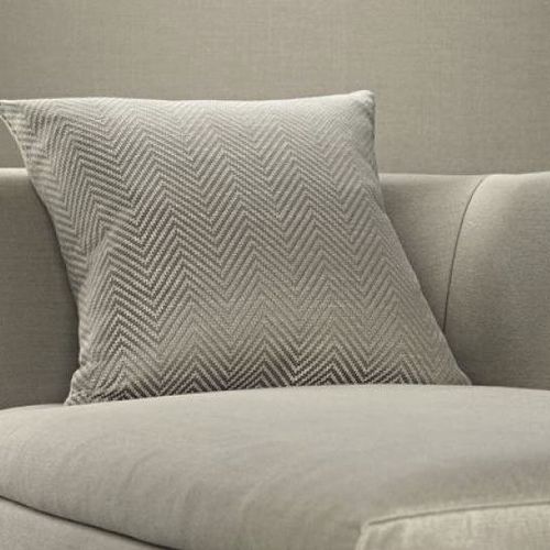 張り地 - CHEVRON - Kirkby Design - 無地 / コットン / リネン