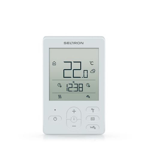 電子式サーモスタット - RCD3 - Seltron - プログラム可能 / 暖房用 / 室温