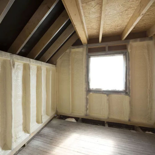 断熱材 - ELASTOSPRAY® - BASF Energy efficiency - ポリウレタン フォーム製 / 吹き付け / 屋内用