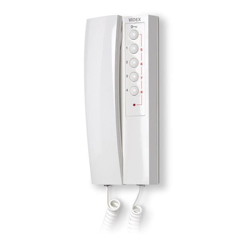 白音声付きインターホン - 3187/8 - Videx Electronics S.p.A. - 業務用 / 壁取り付け式 / 屋内用
