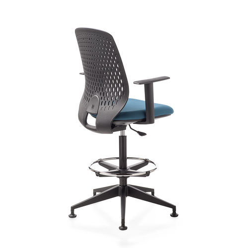 現代風オフィスチェア - KEY SMART STOOL - KASTEL srl - 屋内用 / 布製 / ポリプロピレン製