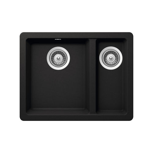 2槽流し台 - 60 BB - RODI HOME – kitchen sinks and accessories - 水切りなし / 複合素材 / オーバーマウント型