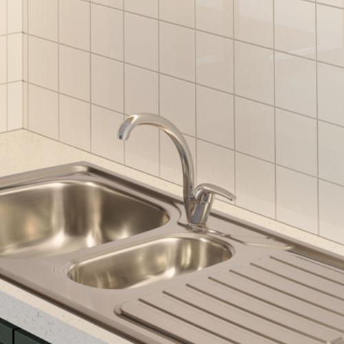 カウンタートップ混合水栓 - ECO 600 - RODI HOME – kitchen sinks and accessories - クロムメッキ金属 / キッチン用 / 穴1つ