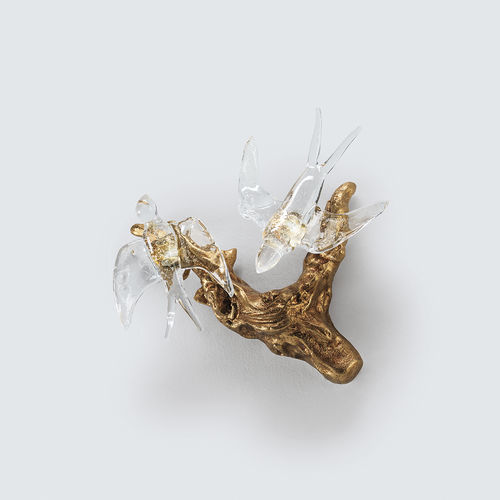 伝統的壁掛け照明 - PORCH S - Serip - 屋内用 / 青銅 / ガラス製