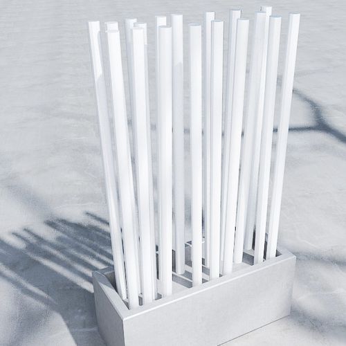 柵型フェンス - BASIC : FEST 330 - SIT Urban Design - 公共スペース用 / PVC / コンクリート製