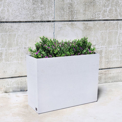 コンクリート製植木鉢 - Slim 233 - SIT Urban Design - ガラス繊維 / 長方形 / 業務用