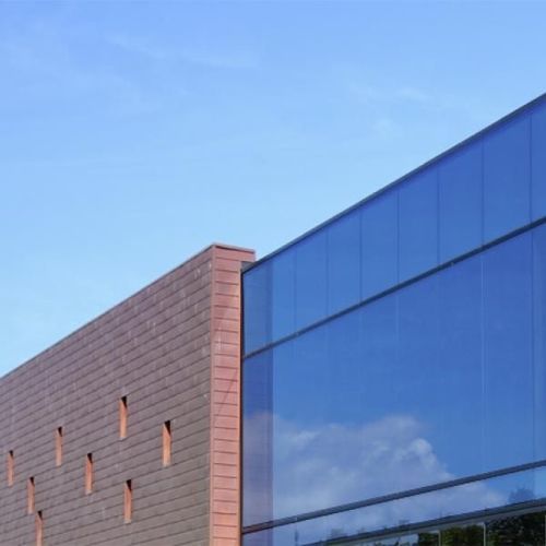 日よけ安全フィルム - BLUE 80 C - SolarScreen International - 耐熱性 / ガラス用 / 外壁用