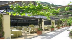 金属製骨組み張力構造 - TERRACE STRUCTURES - Favaretti - 覆い用 / PVC製メンブレン / 公共スぺース用