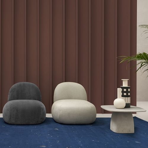 現代風安楽椅子 - PAFFO - UFFICIO DESIGN ITALIA - 布製 / グレー / 白色