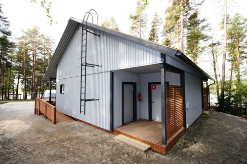 プレハブ建物 - TURKU - Containex - 亜鉛めっき鋼製 / 鉄骨骨組み / 衛生用