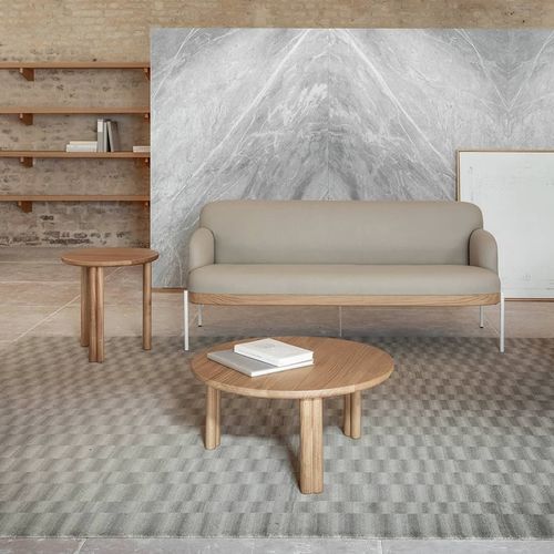 現代風ソファー - ABISKO - True Design srl - 布製 / 肘掛け付き / グレー
