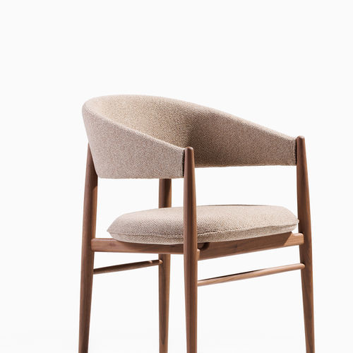 現代風ダイニングルーム用チェア - AURA - True Design srl - 屋内用 / ポリプロピレン製 / 無垢材
