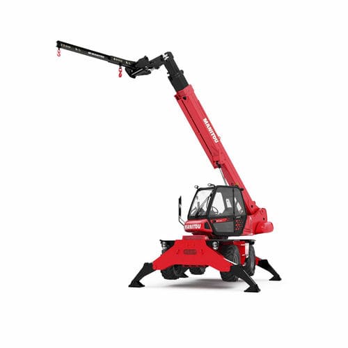 持ち上げ用伸縮自在フォークリフト - MRT 1640 EASY T4 S2 360° - Manitou America's, Inc. - 工事現場用 / 回転式 / 石工事