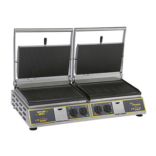 電気グリル - DOUBLE PREMIUM - Roller Grill - カウンタートップ上 / 業務用 / パニーニ