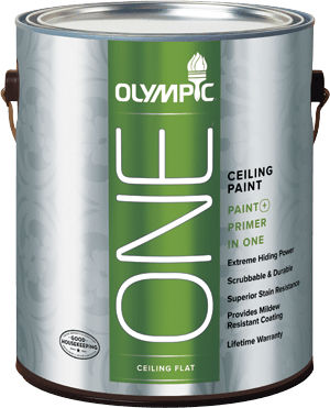 装飾塗料 - OLYMPIC® ONE  - OLYMPIC - 天井用 / 低VOC