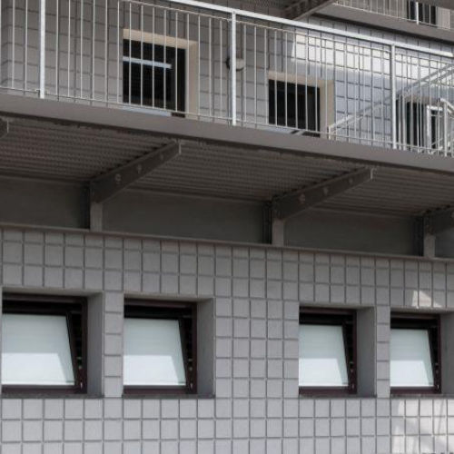 外壁用枠組みマトリックス - 0304 - QUBIK - Plasmacem - 石材調 / スタンプ コンクリート用