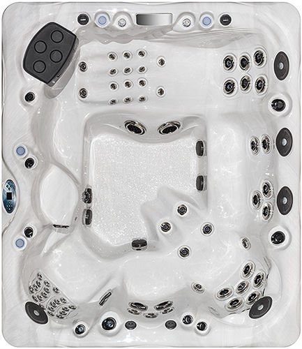 地上ジャグジー - LSX 900 - MASTER SPAS - 正方形 / 8人用 / 家庭用