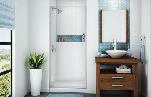 正方形シャワルームの床パネル - SPL - MAAX bathroom - はめ込み式 / ガラス繊維