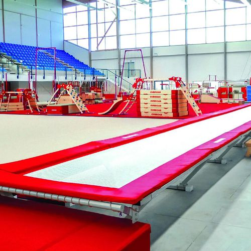 体操用トランポリン - 5360 - GYMNOVA - 長方形 / 業務用 / 屋内用