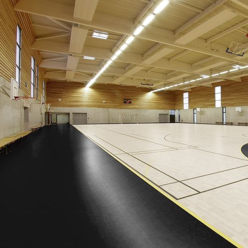 屋内用スポーツ施設用床材 - LUMAFLEX EVOLUTION E REFERENCE MULTI-USE - Tarkett Sports Indoor - カバノキ材製 / ポリエチレン / ポリウレタン製