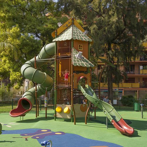 公共用プレイストラクチャー - BIG XL TOWER 1 : JGT-0001 - HUSSON INTERNATIONAL - プラスチック製 / スチール製 / HPL