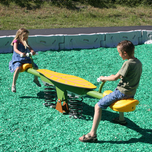 プラスチック製スプリング遊具 - SOLO+ : I-WAY / JIN-0413 - HUSSON INTERNATIONAL - HDPE / 2人用