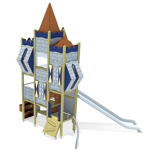 プレイグランド用遊び台 - CATHERINE'S FORTRESS  - eibe Produktion + Vertrieb GmbH & Co KG - HPL
