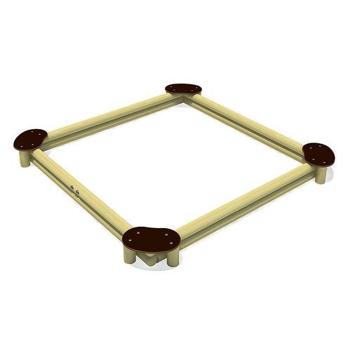 プレイグランド用砂場 - SQUARE 260  - eibe Produktion + Vertrieb GmbH & Co KG - 木製