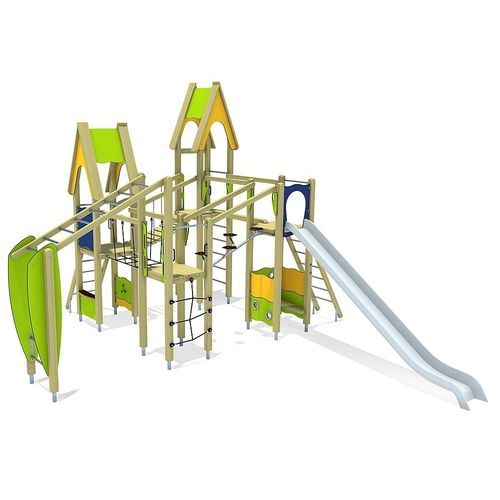 プレイグランド用プレイストラクチャー - ROBIN  - eibe Produktion + Vertrieb GmbH & Co KG - 金属製 / HPL / モジュラー