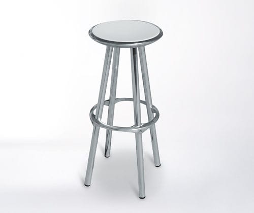 現代風バー用腰掛け - APOLO - botton & gardiner urban furniture - ポリプロピレン製 / アルミニウム脚 / フットレスト付き
