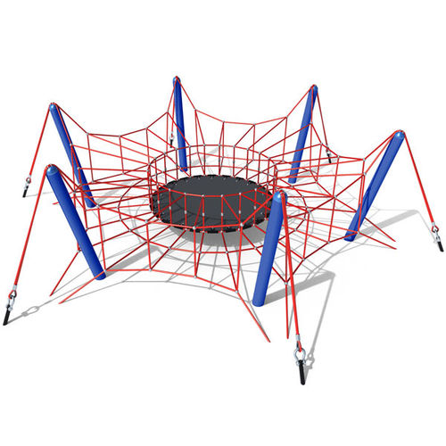 トランポリン付アスレチック - SPIDER LARGE - DYNAMO INDUSTRIES - プレイグランド用