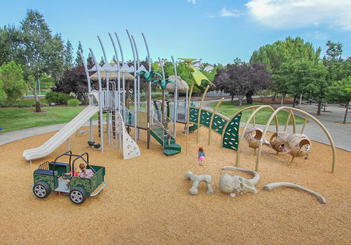 プレイグランド用プレイストラクチャー - DINOSAUR  - little tikes - プラスチック製