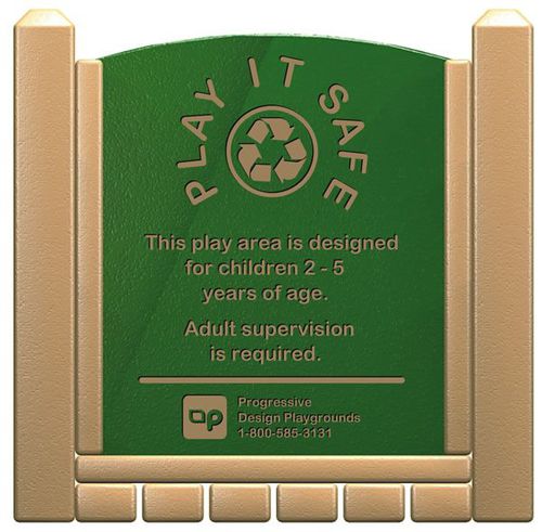屋外用安全標識 - STANDARD  - progressive design playgrounds