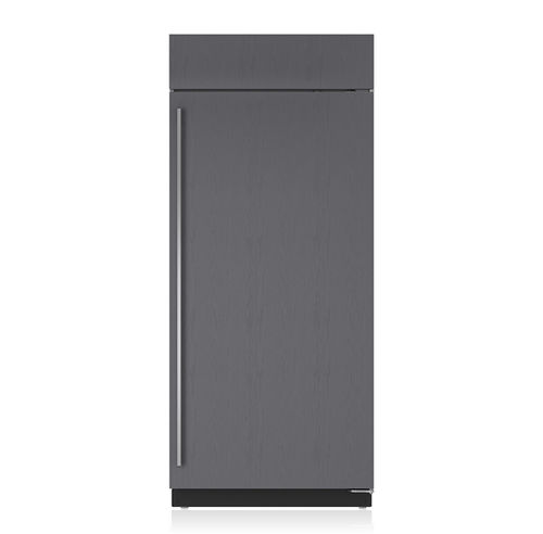 シングルドア冷蔵庫 - BI-36R/O - SUB-ZERO - 家庭用 / 組み込み式 / グレー