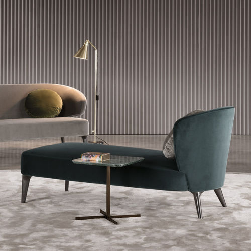 レトロ長椅子 - ASTON  - Minotti/ミノッティ - 鋳造アルミニウム製 / ゴム製 / 布製