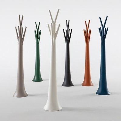 床置きコートかけ - Tree - BONALDO - 現代風 / プラスチック製 / 白色