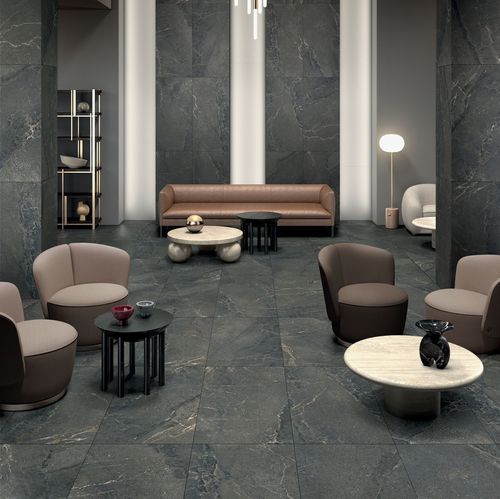 陶磁器タイル - DARK - LEA CERAMICHE - セラミック製 / 大理石 / 自然な仕上がり