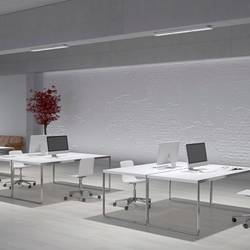 直付け照明器具 - JILLY LINEAR - ERCO Leuchten - LED / 長方形 / オフィス用