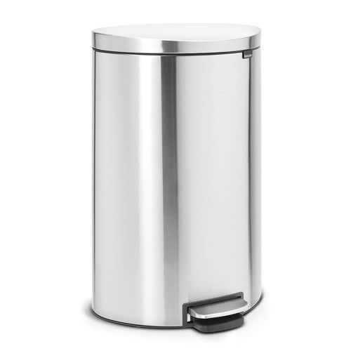 キッチン用ゴミ箱 - FLATBACK+ 482021 - Brabantia International - スチール製 / 現代風 / 1つ