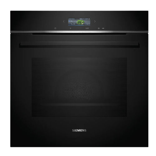 電気オーブン - HB772G1B1B - Siemens Home Appliances - 熱風 / 組み込み式 / 1つ