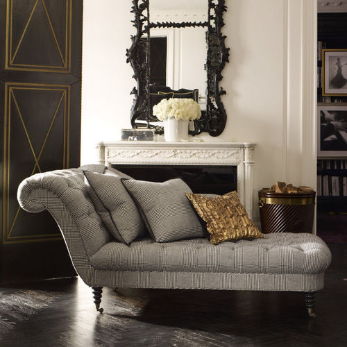 チェスタフィールド長椅子 - WESTMINSTER - Ralph Lauren Home - 布製 / 革製 / キャスター付き