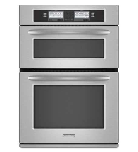 電気オーブン - KEHU309SSS - KitchenAid - マイクロ波 / 組み込み式