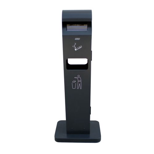 壁取り付け式灰皿 - TOTEM - JVD - スタンド / ステンレス製 / 屋外用