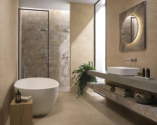 陶磁器タイル - NOBU - FAP ceramiche - マット / 屋内用 / バスルーム用