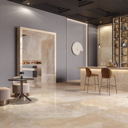 陶磁器タイル - ONICE : HONEY - CERAMICHE KEOPE - 高光沢 / 屋内用 / バスルーム用
