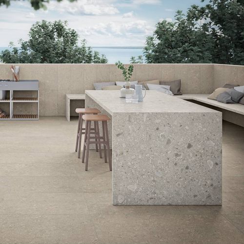 陶磁器タイル - HERITAGE GREY - CERAMICHE KEOPE - マット / 構造 / 屋内用