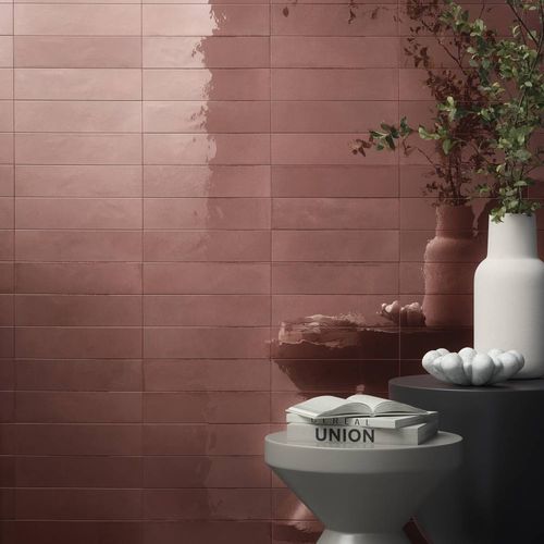セラミック製タイル - HALO CHERRY  - CERAMICHE REFIN - 高光沢 / 屋内用 / バスルーム用