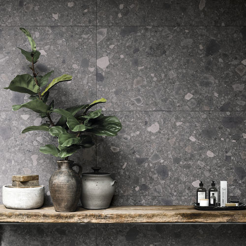 陶磁器タイル - OROBICA ANTRACITE - CERAMICHE REFIN - マット / 屋内用 / 屋外用